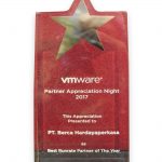 Best Bunrate Partner of The Year 2017-Vmware Partner Appreciation Night
