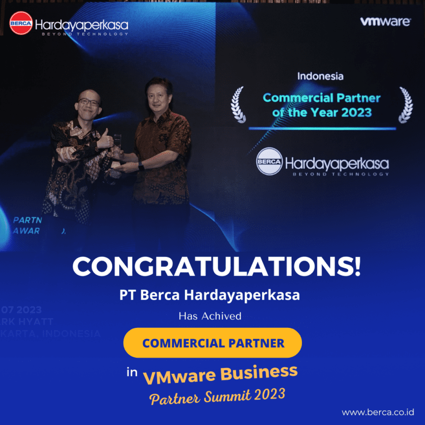 Berca Training Berca Hardayaperkasa Raih Penghargaan Sebagai Commercial Partner Of The ...