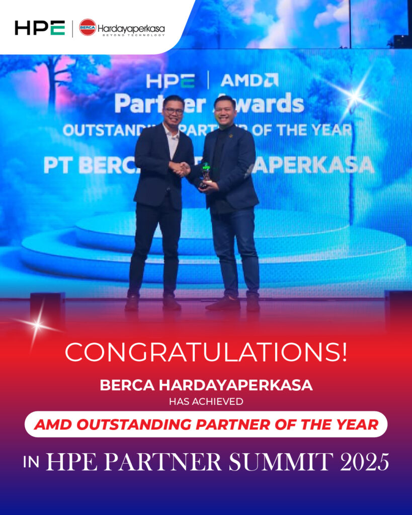 Berca Hardayaperkasa Raih 3 Penghargaan Bergengsi di HPE Partner Summit 2025